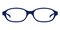 Dolly Blue Oval TR90 Eyeglasses