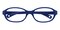 Dolly Blue Oval TR90 Eyeglasses