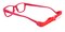 Jerry Red Rectangle TR90 Eyeglasses
