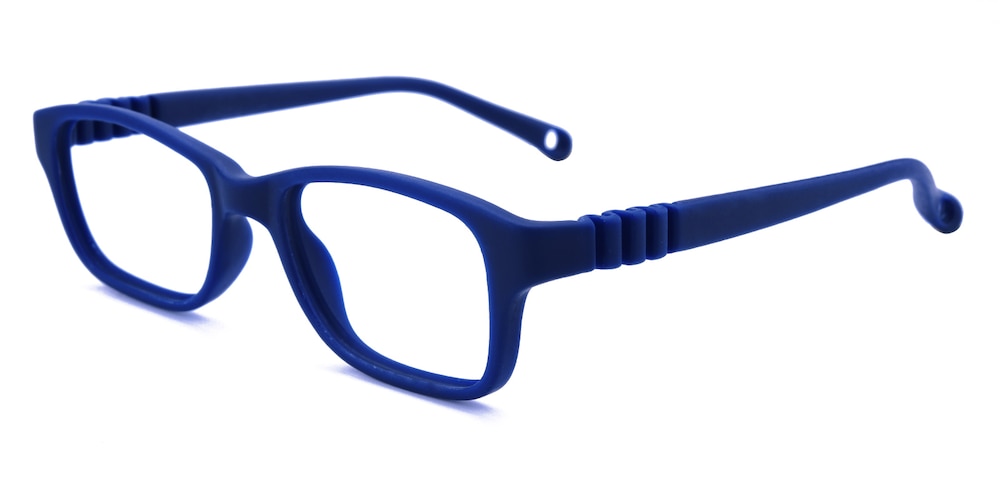 Jerry Blue Rectangle TR90 Eyeglasses