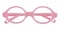 Will Pink Oval TR90 Eyeglasses