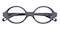 Will Gray Oval TR90 Eyeglasses