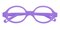 Will Purple Oval TR90 Eyeglasses