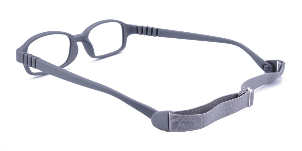 Herry Gray Rectangle TR90 Eyeglasses