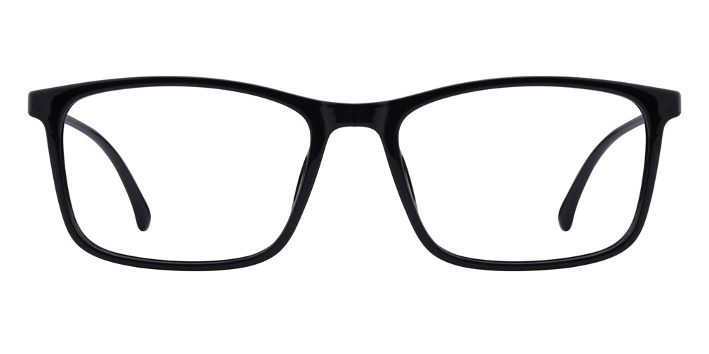 Baldwin Black Rectangle TR90 Eyeglasses