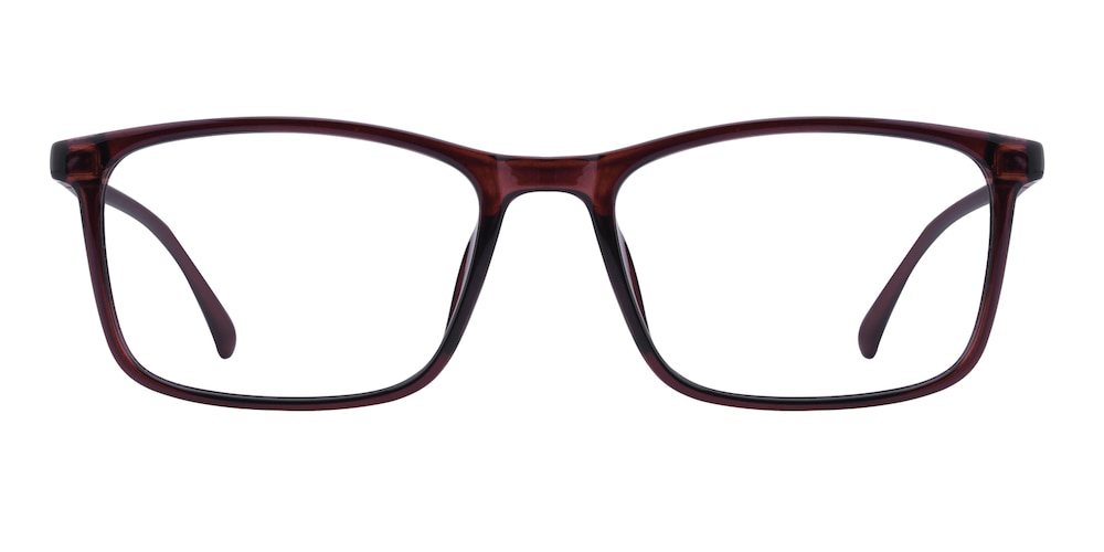 Baldwin Brown Rectangle TR90 Eyeglasses