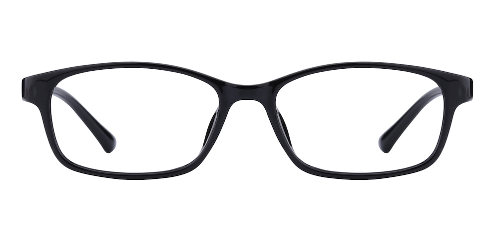 Aiden Black Oval TR90 Eyeglasses