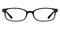 Logan Black Rectangle TR90 Eyeglasses