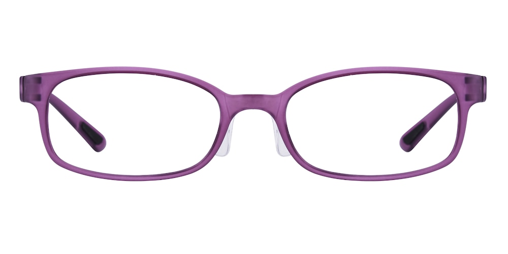 Logan Purple Rectangle TR90 Eyeglasses