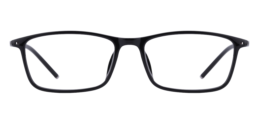 Dylan Black Rectangle TR90 Eyeglasses