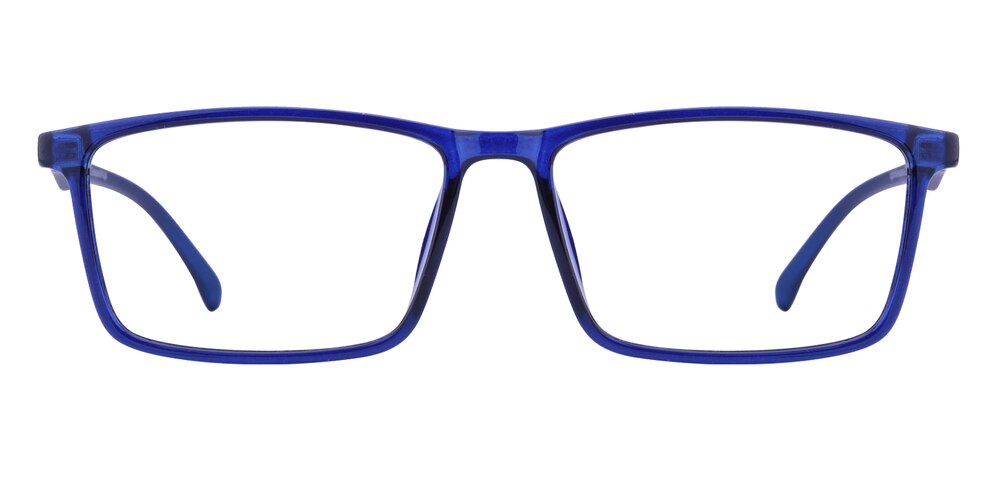 Mason Blue Rectangle TR90 Eyeglasses