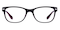 Angel Brown Rectangle TR90 Eyeglasses