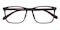Owen Black/Chocolate Rectangle TR90 Eyeglasses