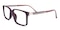 Richard Chocolate Rectangle TR90 Eyeglasses