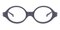 Will Gray Oval TR90 Eyeglasses