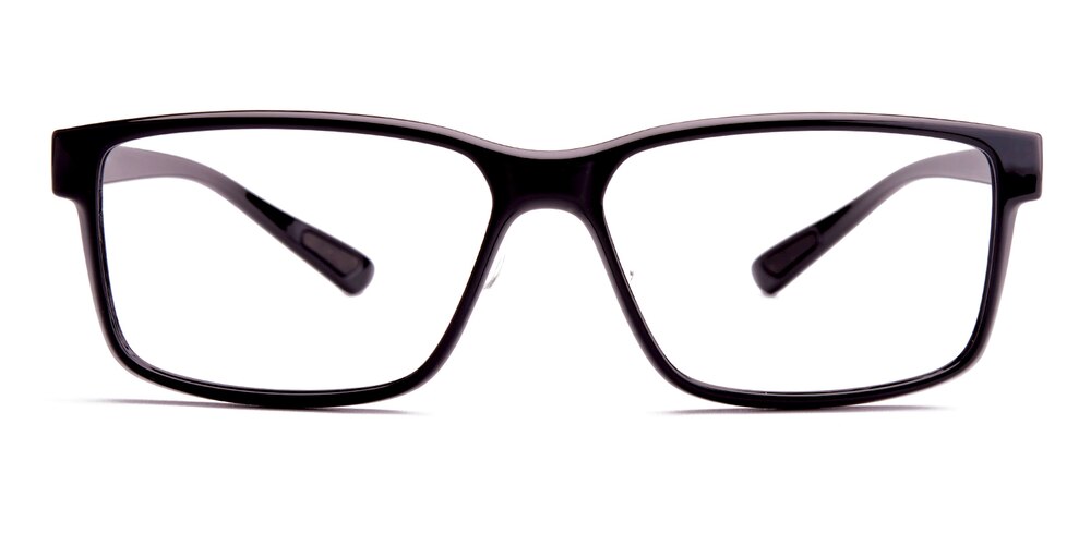 Phillipsburg Black Rectangle TR90 Eyeglasses