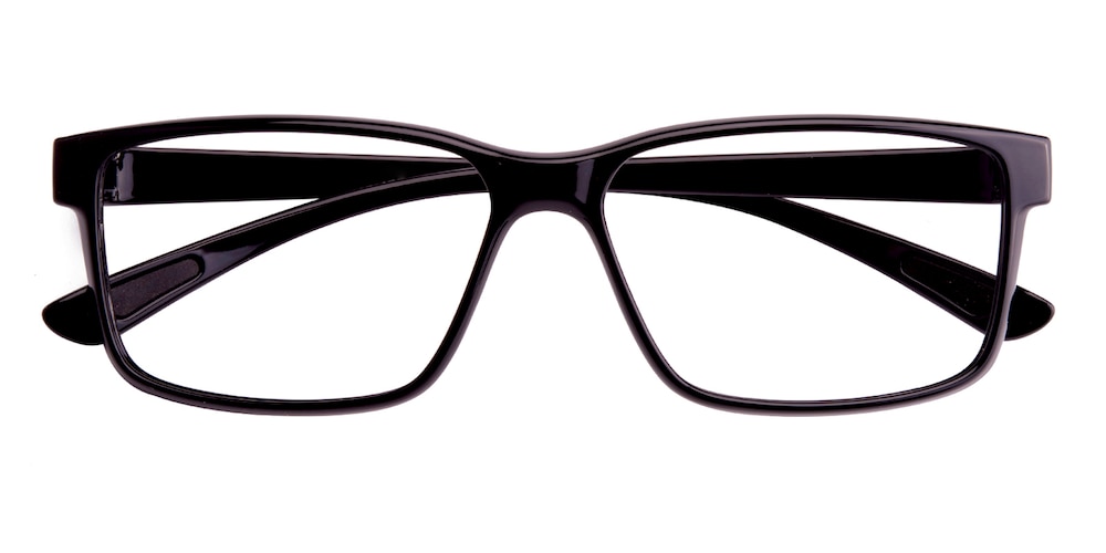 Phillipsburg Black Rectangle TR90 Eyeglasses