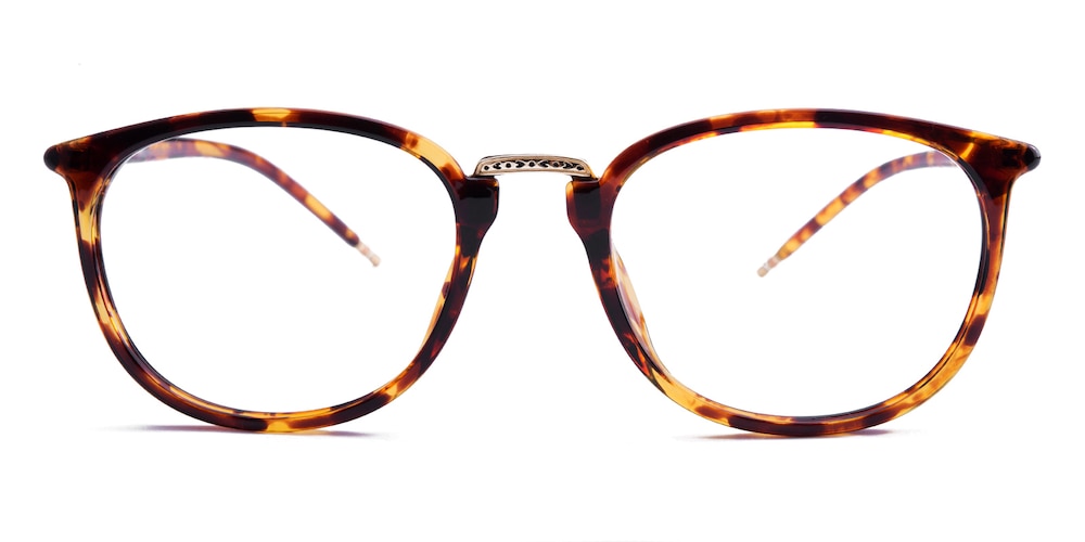 Andrea Tortoise Oval TR90 Eyeglasses