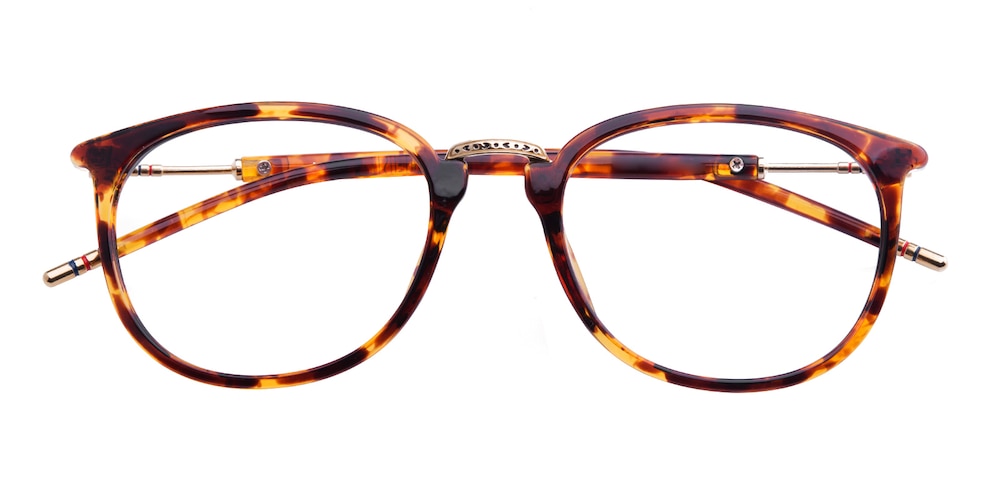 Andrea Tortoise Oval TR90 Eyeglasses