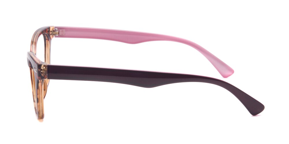 Novia Tortoise/Pink Cat Eye TR90 Eyeglasses