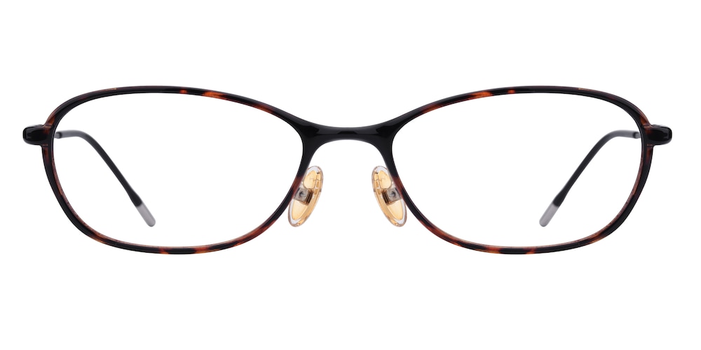 Ann Tortoise Oval Ultem Eyeglasses