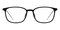 Dillon Mblack Rectangle Ultem Eyeglasses