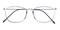 Dillon Gray Rectangle Ultem Eyeglasses