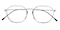 Dobbin Gray Polygon Ultem Eyeglasses