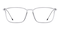 Donne Gray Rectangle Ultem Eyeglasses