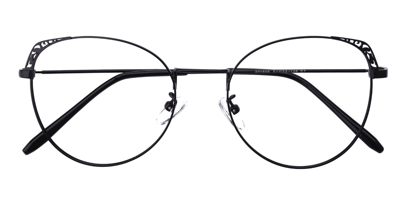 Kim Cat Eye - Black Eyeglasses