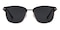 Seattle Black Classic Wayframe Metal Sunglasses