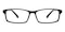 Marvin Black Rectangle Acetate Eyeglasses