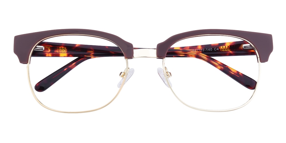 Maurice Brown/Tortoise Classic Wayframe Acetate Eyeglasses