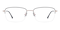 Michell Black/Golden Rectangle Titanium Eyeglasses
