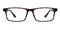 Ben Tortoise Rectangle Ultem Eyeglasses