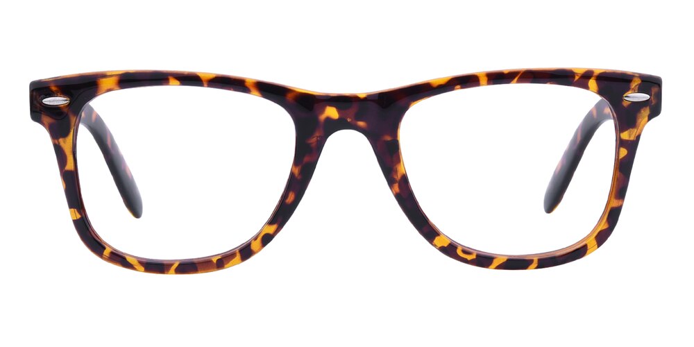Otis Tortoise Classic Wayframe Plastic Eyeglasses