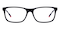Perry Recangle Black/Tortoise Rectangle Acetate Eyeglasses