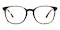 Pete Tortoise Rectangle Acetate Eyeglasses