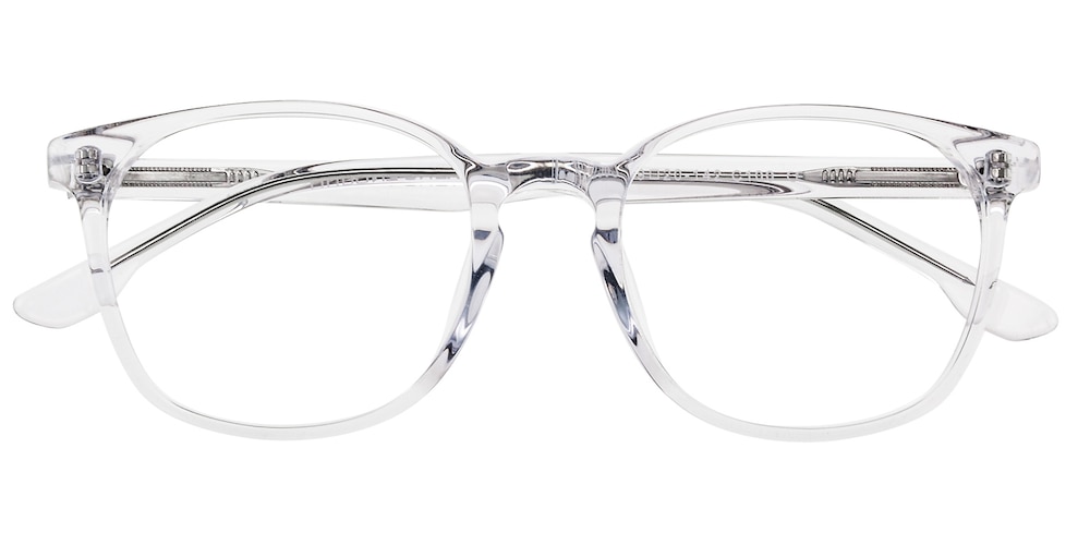 Pete Crystal Rectangle Acetate Eyeglasses