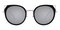 Rex Black/Golden Cat Eye TR90 Sunglasses