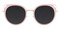 Rex Pink/Golden Cat Eye TR90 Sunglasses