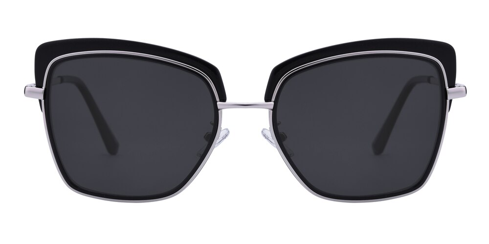 Spencer Black Square TR90 Sunglasses