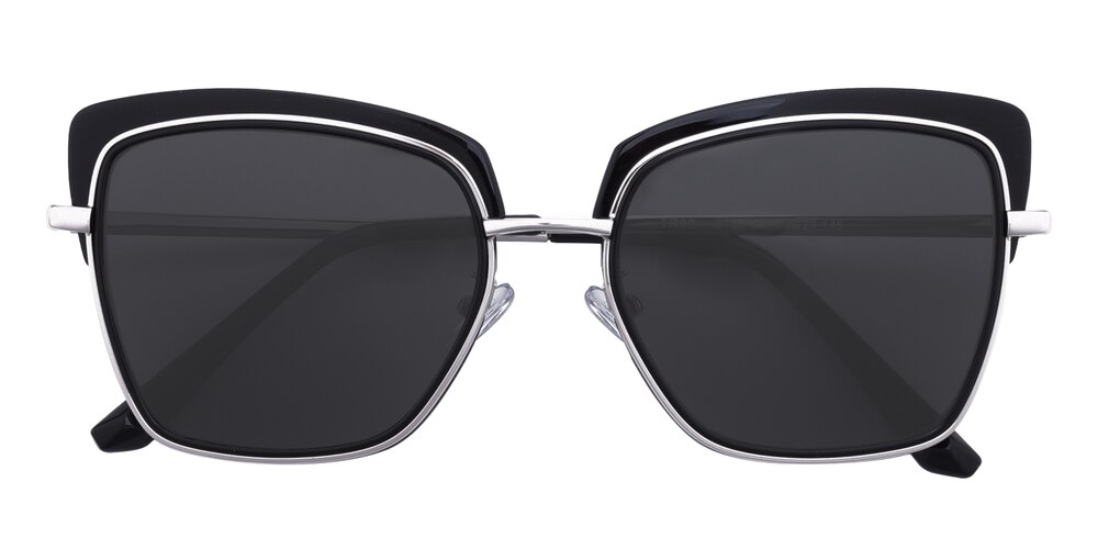 Spencer Black Square TR90 Sunglasses