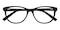 Lionel Black Cat Eye Acetate Eyeglasses