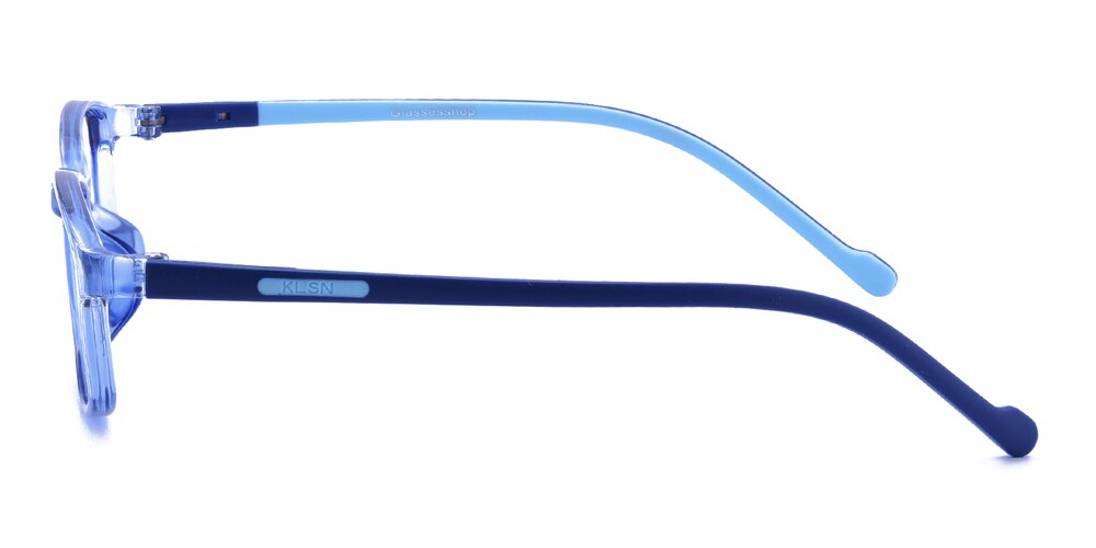 Nat Blue Rectangle TR90 Eyeglasses