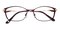 Shirley Purple Oval Titanium Eyeglasses