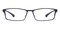 Payne Gunmetal Rectangle Metal Eyeglasses