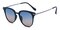 Yale Blue Classic Wayframe Ultem Sunglasses