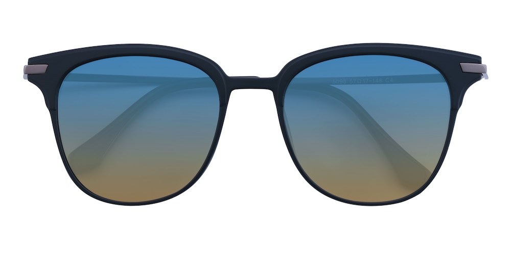 Yale Blue Classic Wayframe Ultem Sunglasses
