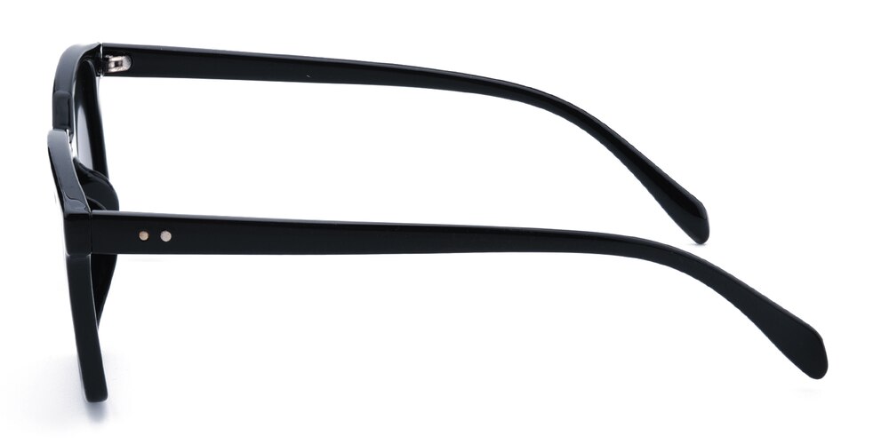 Wythe Black Rectangle TR90 Sunglasses